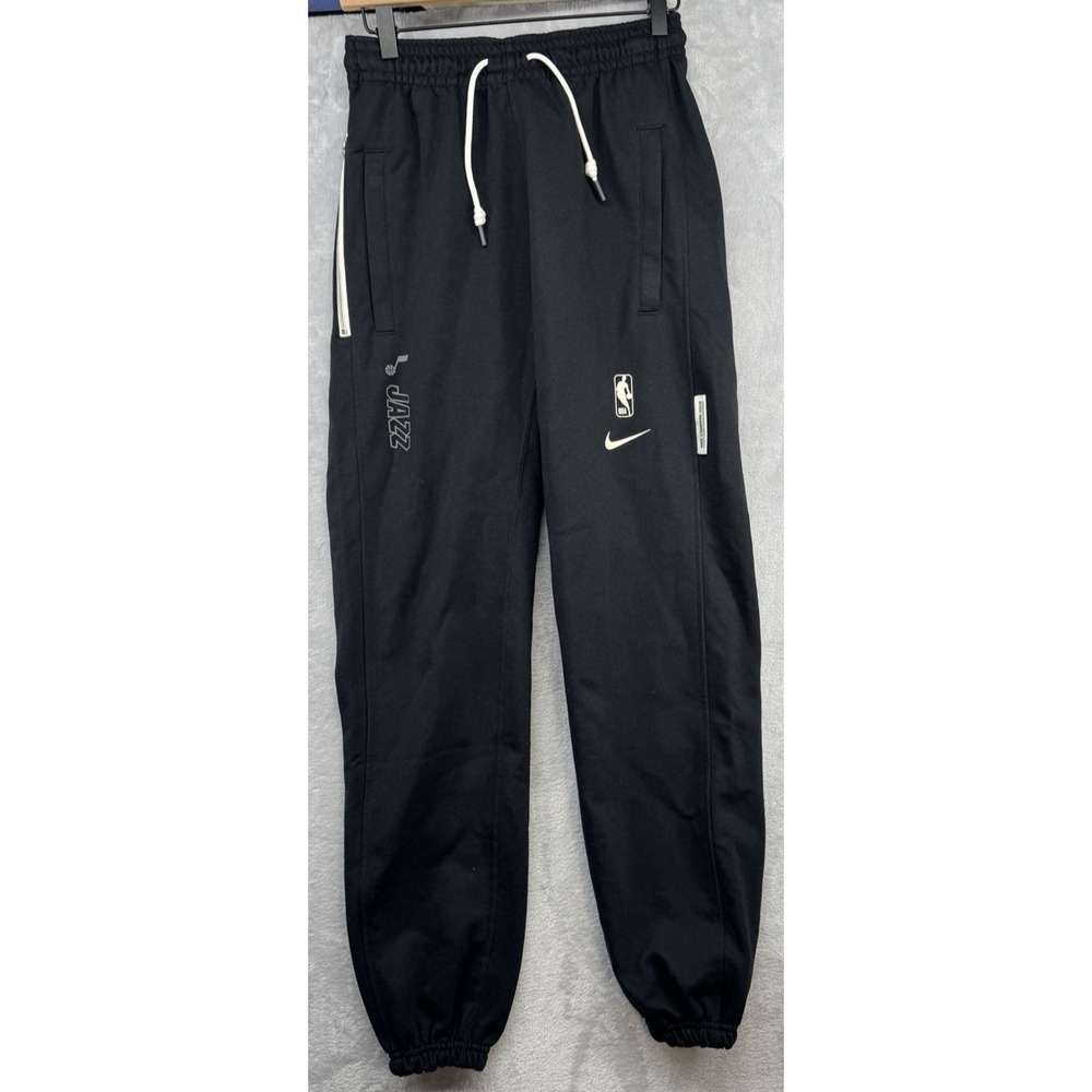 Nike Utah Jazz Dri-Fit Sweatpants Team Issued NBA Black Men's Size XS NWT